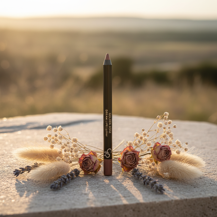 Outdoor shot - Golden Rose Dream Lips Lipliner No 518