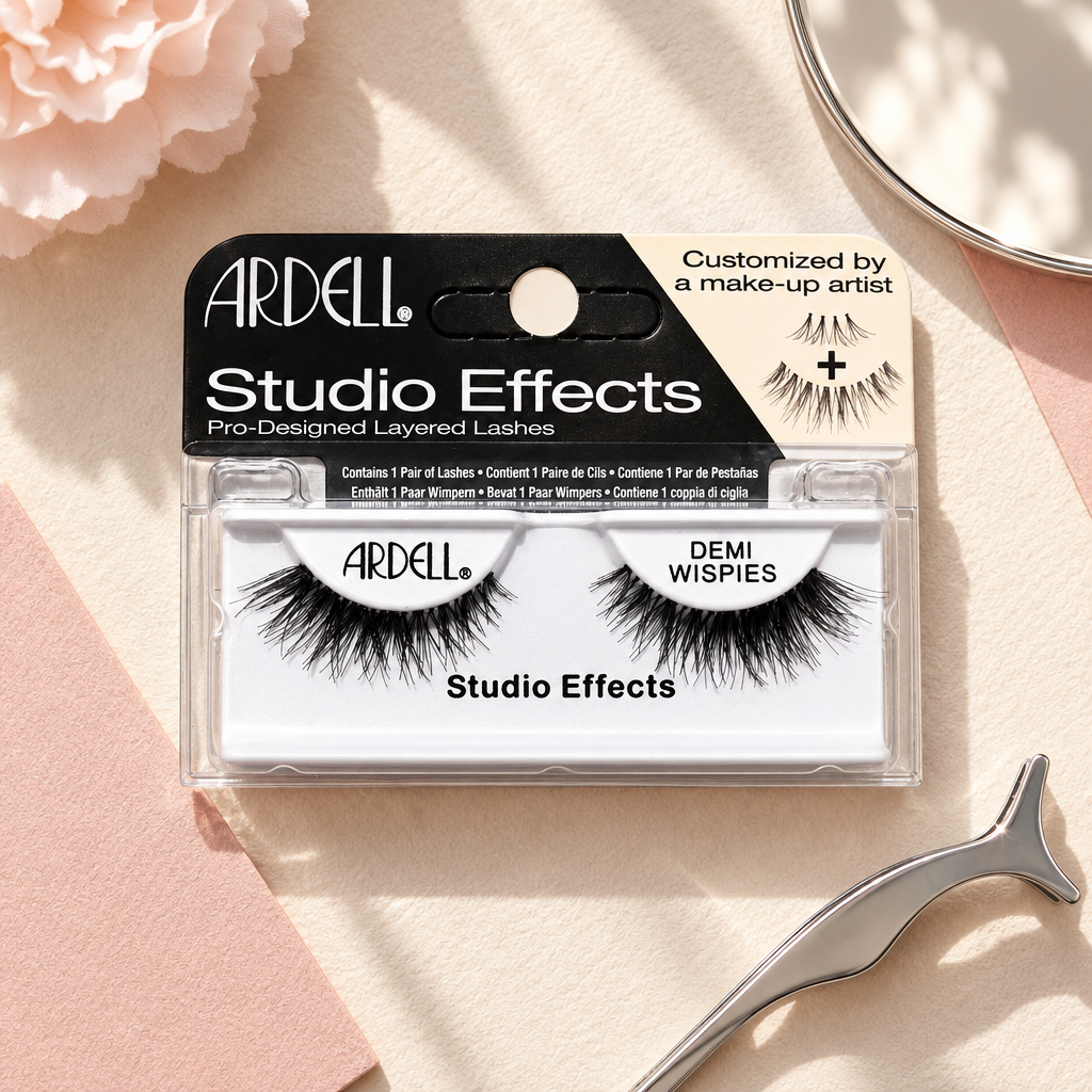 Ardell Studio Effects DEMI Wispies Lashes – Defined, Fuller-Looking Lashes