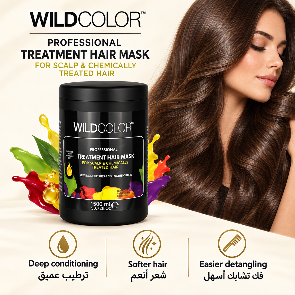 WILDCOLOR Treatment Hair Mask 1500ml benefits