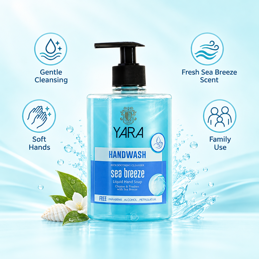 Yara Hand Wash Sea Breeze benefits